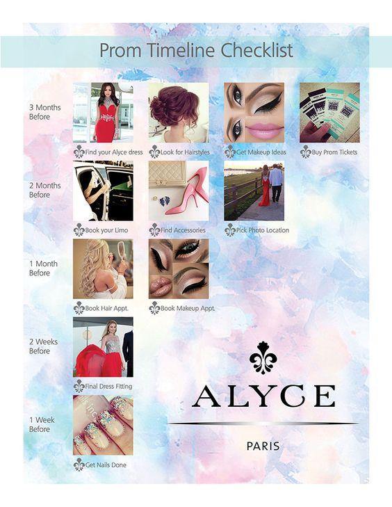 Prom Timeline Checklist Essentials | Must Haves - Alyce Paris