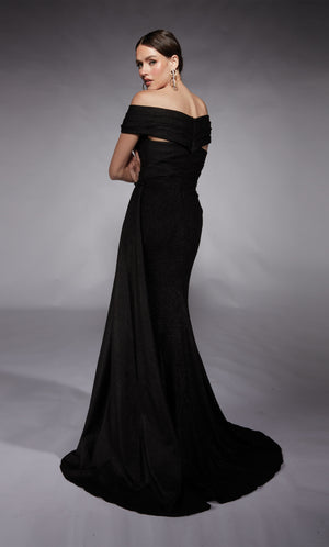 Formal Dress: 27767. Long, Off The Shoulder, Straight