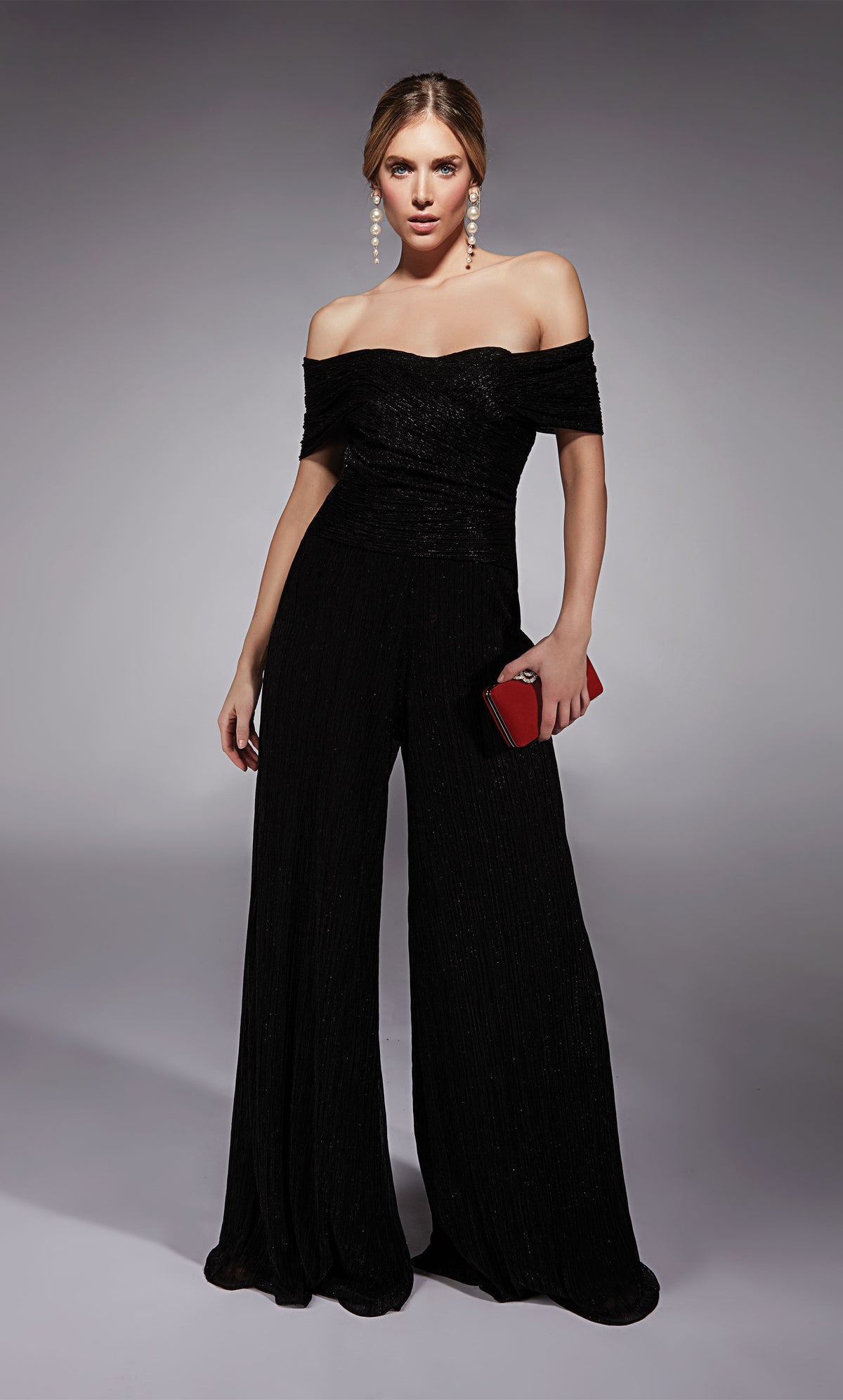 Formal Dress: 27768. Long, Strapless, Jumpsuit, Closed Back