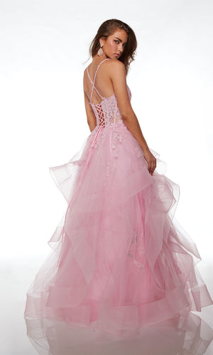 ALYCE Paris 61094 Alyce Long Sweetheart Ruffles Ballgown Dress