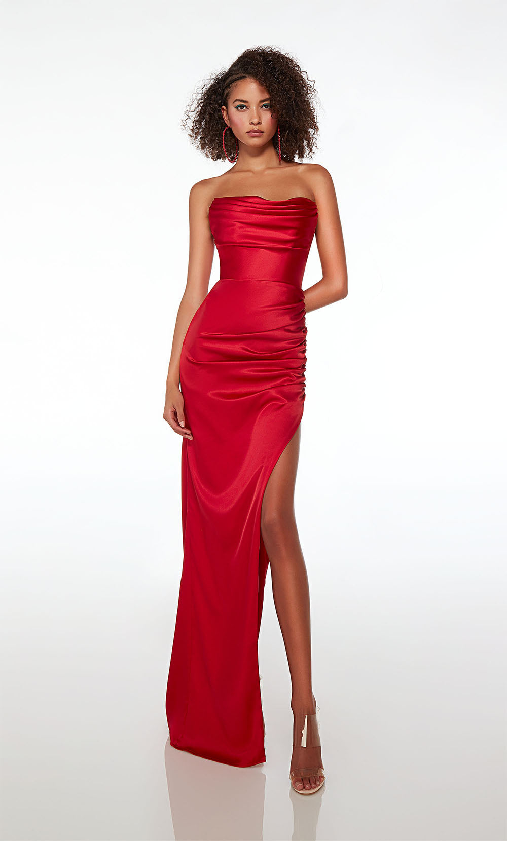 ALYCE Paris 61492 Alyce Long Strapless Simple Straight Dress