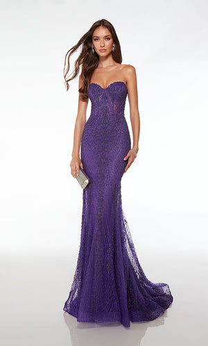 ALYCE Paris 61579 Alyce Long Sweetheart Elegant Mermaid Dress