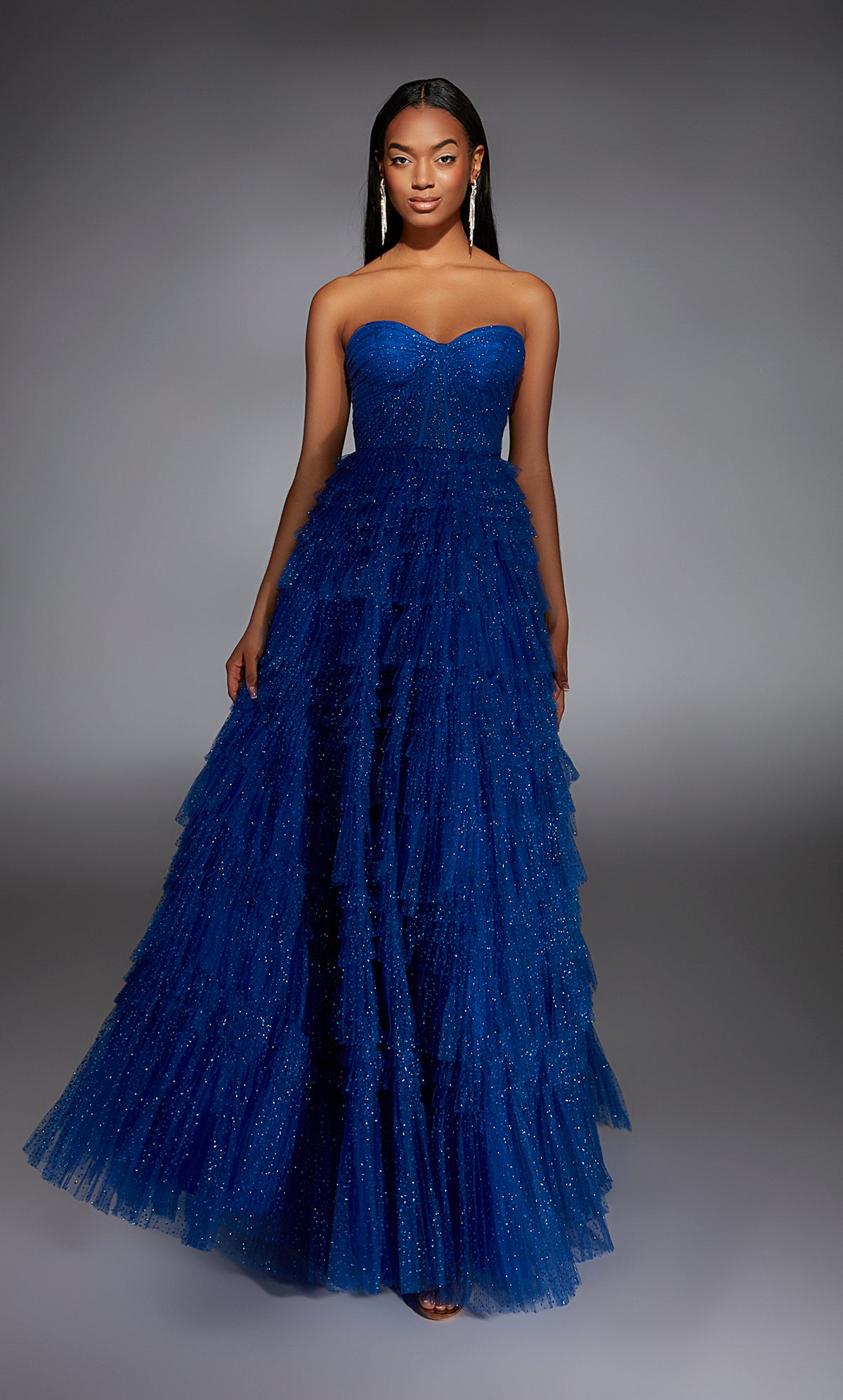 Formal Dress: 61774. Long, Strapless, Ballgown, Closed