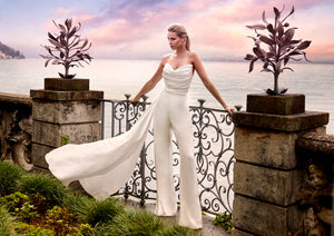 ALYCE Paris 70050 Bridal Jumpsuit Dress