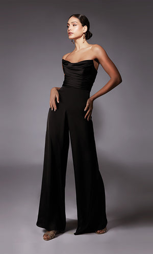 Formal Dress: 70071. Short, Off The Shoulder, Jumpsuit