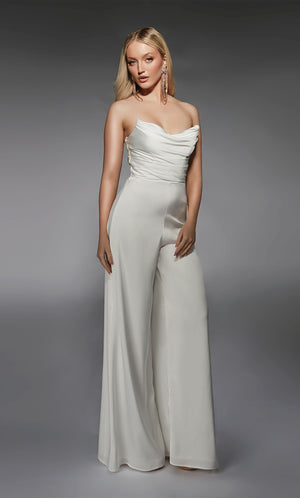 Formal Dress: 70071. Short, Off The Shoulder, Jumpsuit