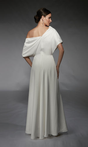 Formal Dress: 70072. Short, One Shoulder, Jumpsuit, Closed Back