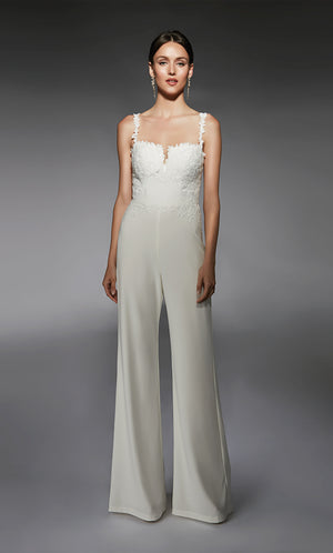 Formal Dress: 70073. Short, Plunging Neckline, Jumpsuit