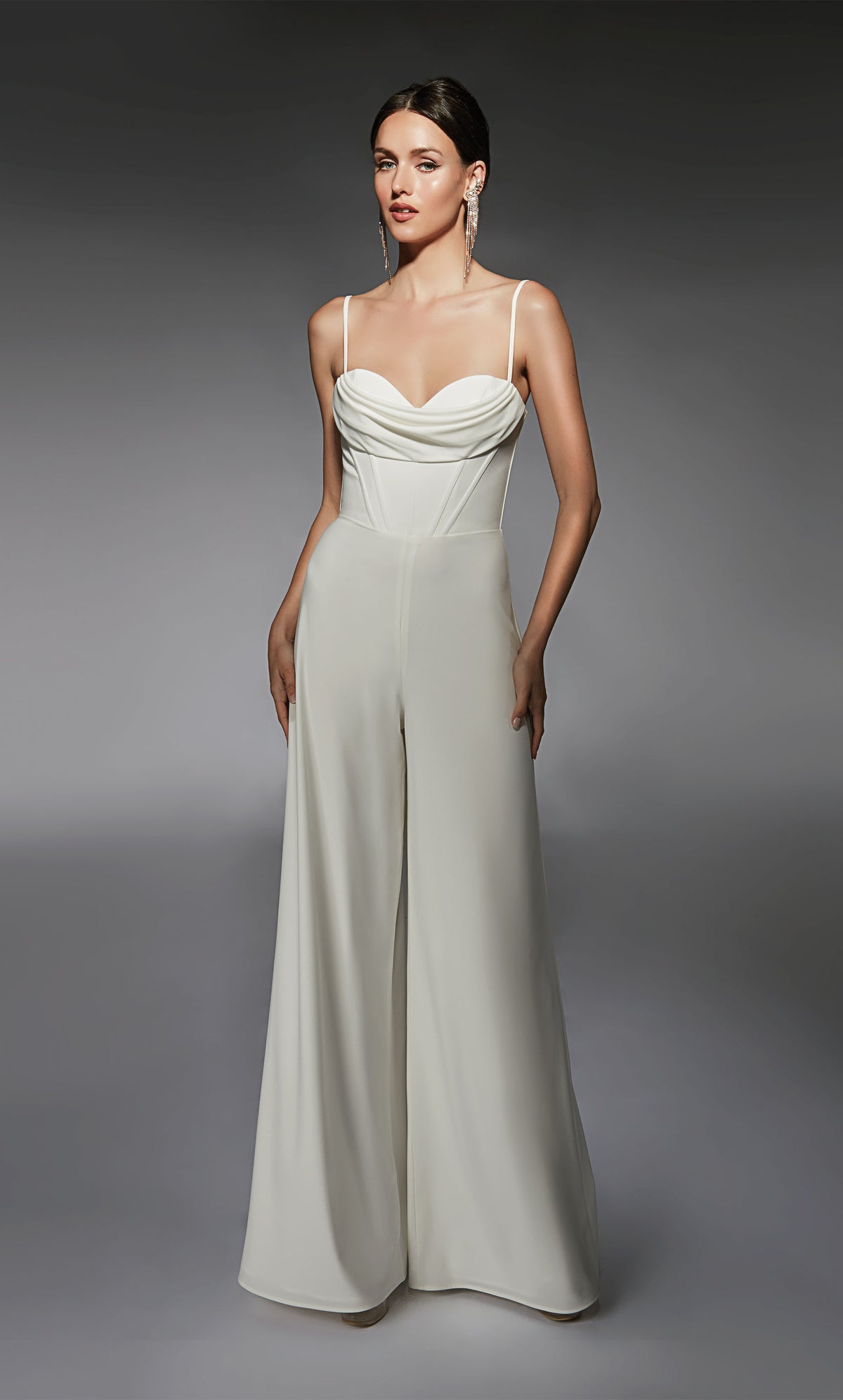 Formal Dress: 70075. Short, Sweetheart Neckline, Jumpsuit