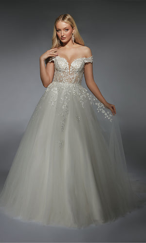 Formal Dress: 7129. Long, Off The Shoulder, Ball Gown