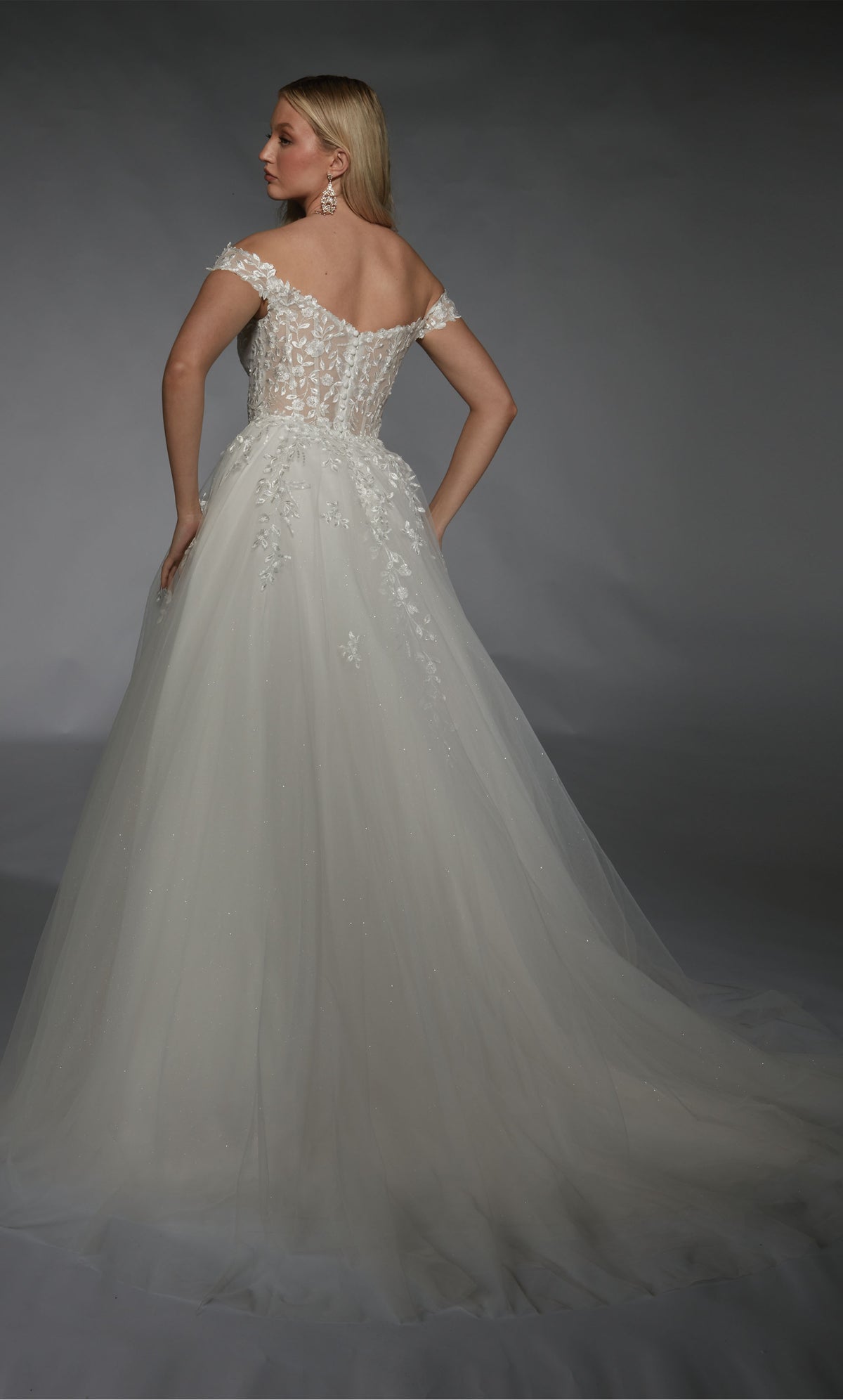 Formal Dress: 7129. Long, Off The Shoulder, Ball Gown