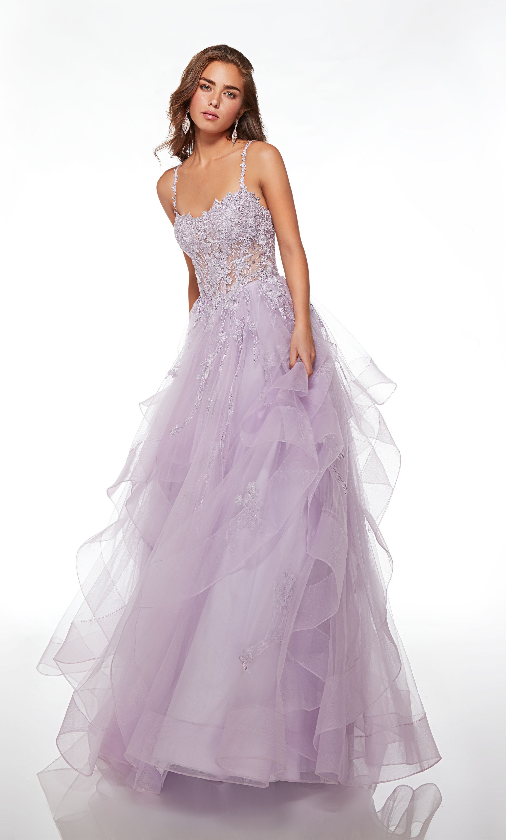 Lavender Prom Dress