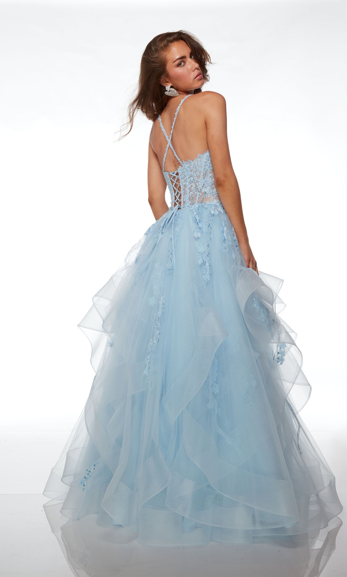 Formal Dress: 61094. Corset Dress, Sweetheart Neckline, Ballgown