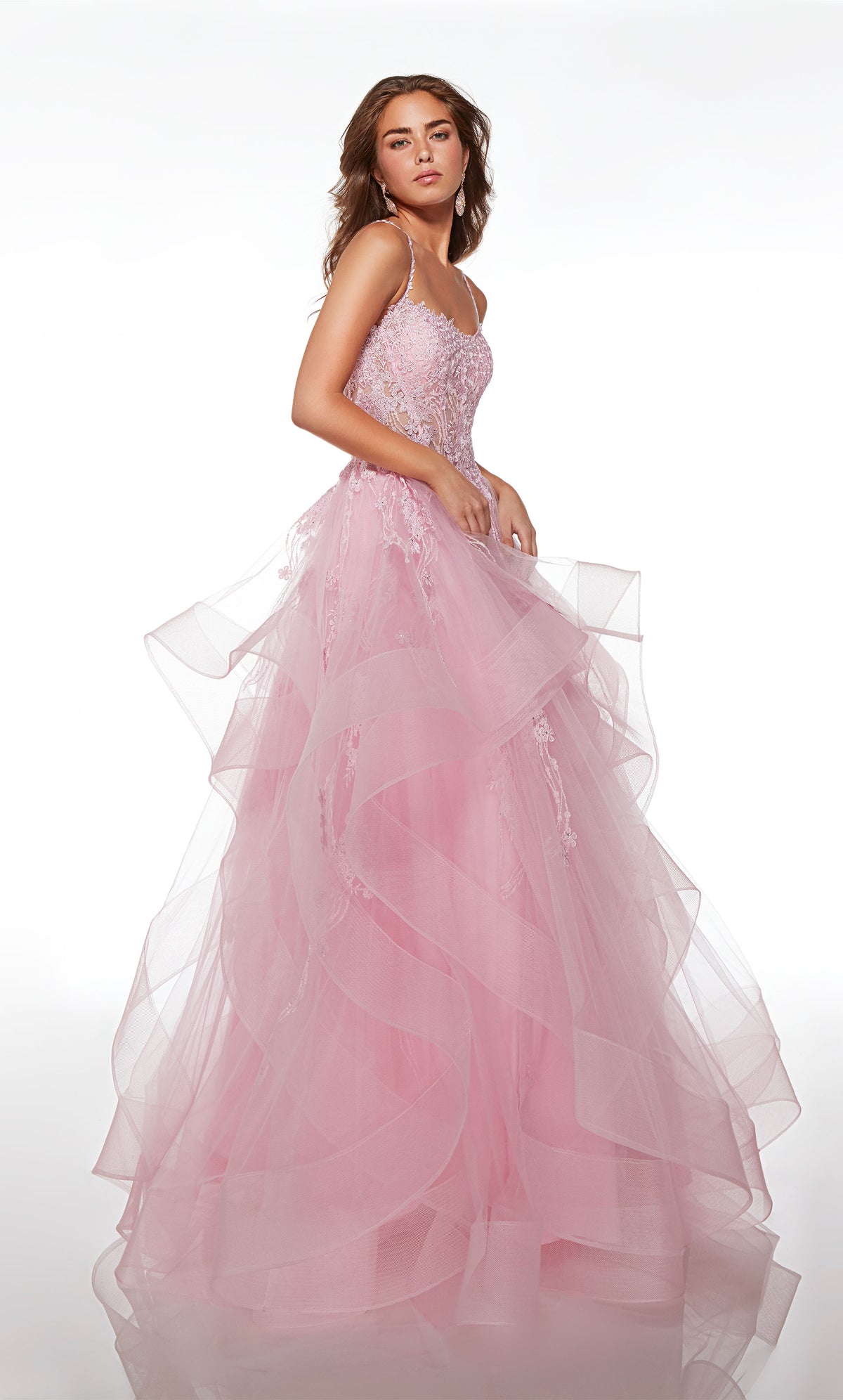 Formal Dress: 61094. Corset Dress, Sweetheart Neckline, Ballgown