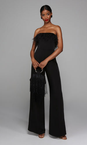 Formal Dress: 1706. Long Jumpsuit, Strapless, Jumpsuit Alyce Paris