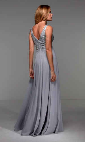 Formal Dress: 27473. Long Evening Dress, Sweetheart Neckline, Flowy Alyce Paris